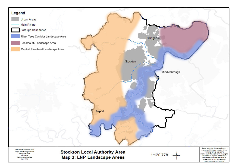 Stockton Map 3 Landscape Areas